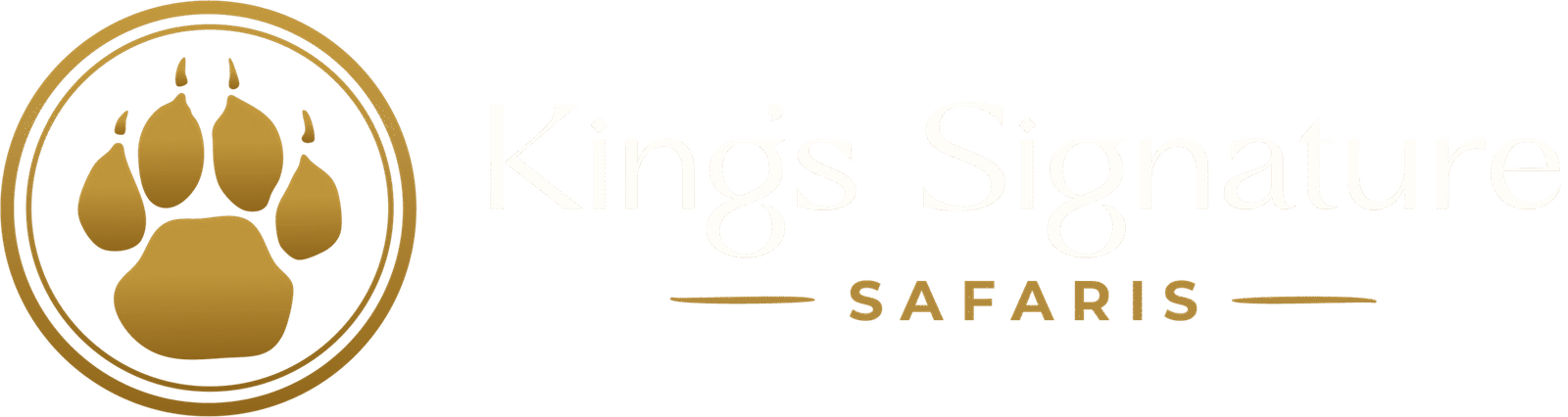 King Signature Safari Logo Horizontal