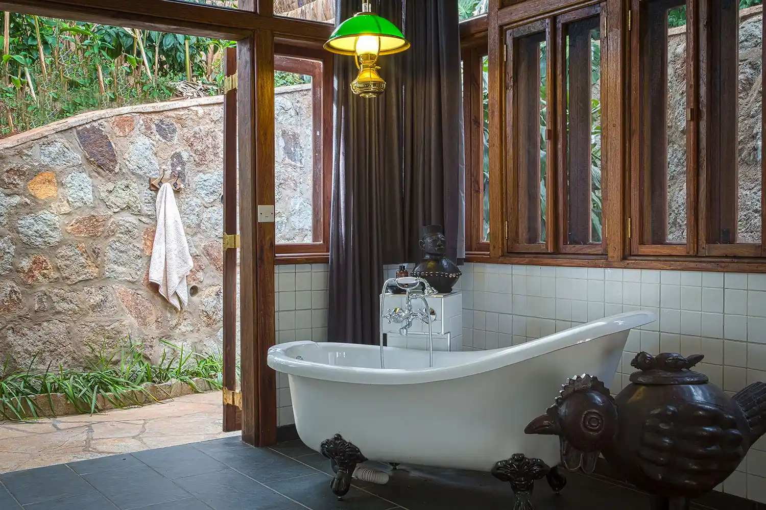 Gibbs Farm Bustani House Bathtub