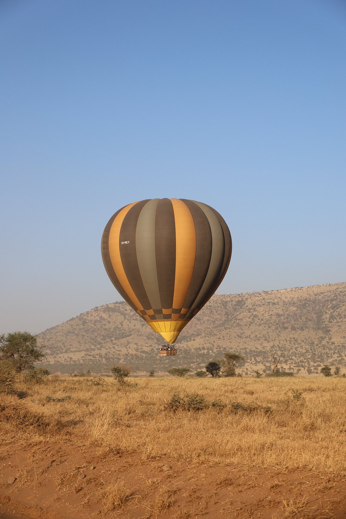 Balloon Safari Takeoff by Julian and Lia V